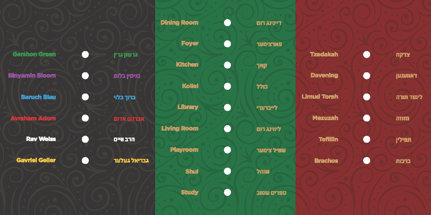 Secret Mitzvah Game