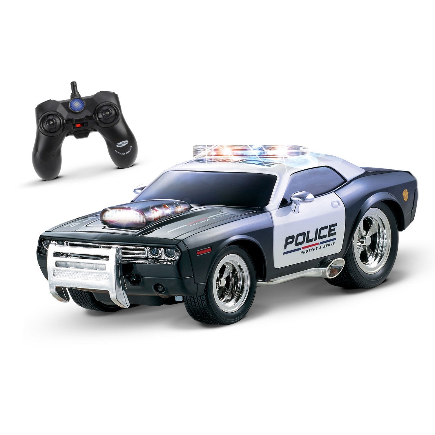 Kidirace RC Police Car Dime and Nickel