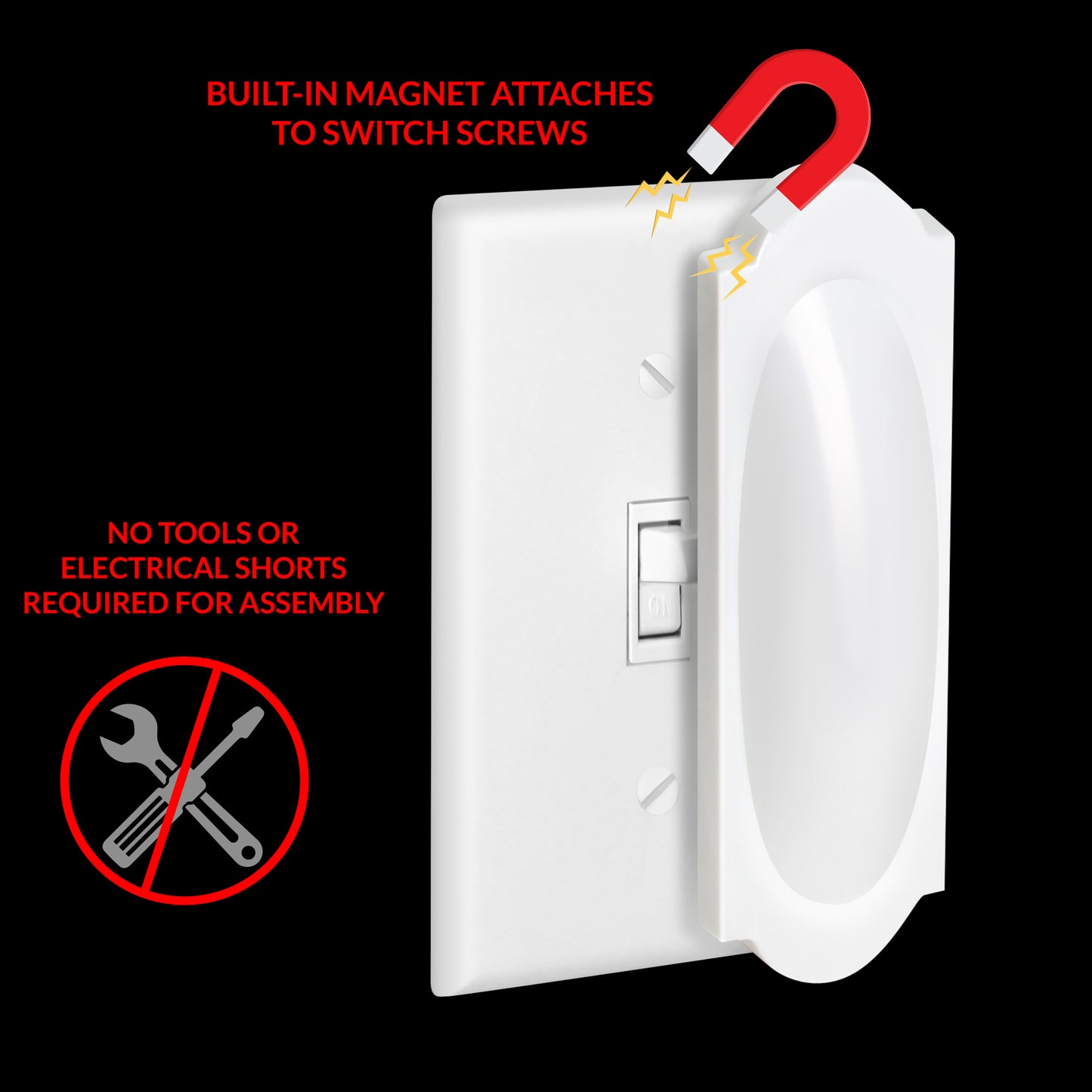 Mitzvah Family Magnetic Toggle Switch Cover (6 pack)