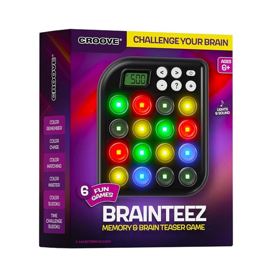 6 in 1 Brain Teasers & Memory Game