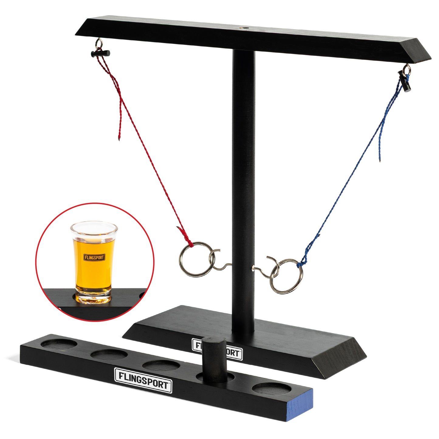 Toss Game Hook and Ring Table Top