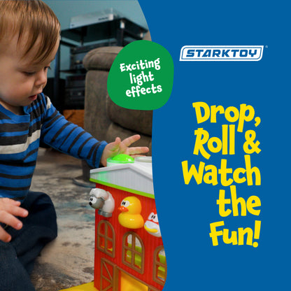 Farm 'n Play Pound A Ball Barn House, Interactive Fun Learning Toy