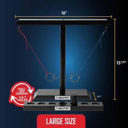 Toss Game Hook and Ring Table Top