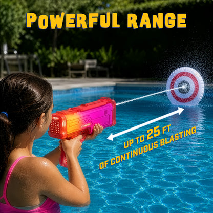 STARKTOY LED Light-Up Electric Water Blasters, 2-Pack