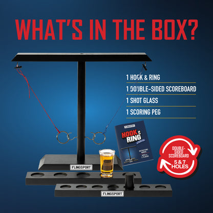 Toss Game Hook and Ring Table Top