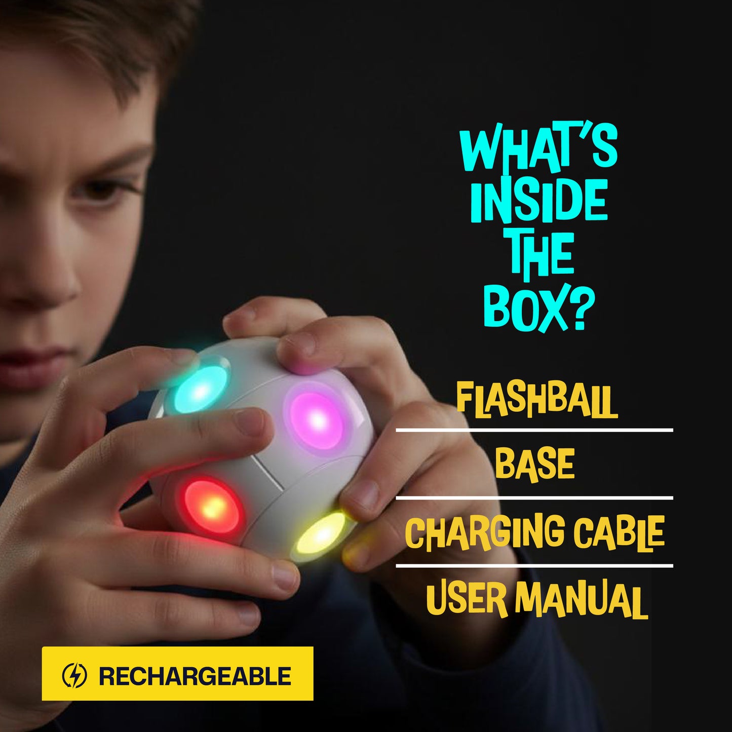 FLASHBALL Motion and Memory Action Ball