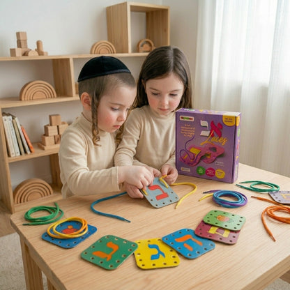 Alef Beis Lace Cards