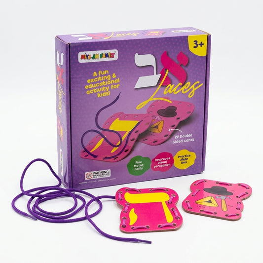 Alef Beis Lace Cards