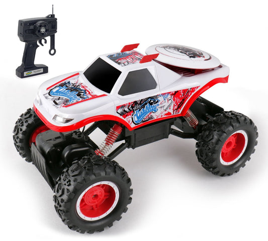 Kidirace All Terrain RC Rock Crawler - White