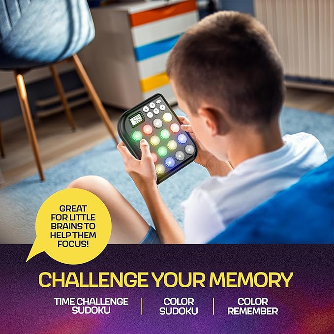 6 in 1 Brain Teasers & Memory Game