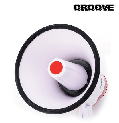 Megaphone Bullhorn With Siren, 30 Watt Powerful and Lightweight