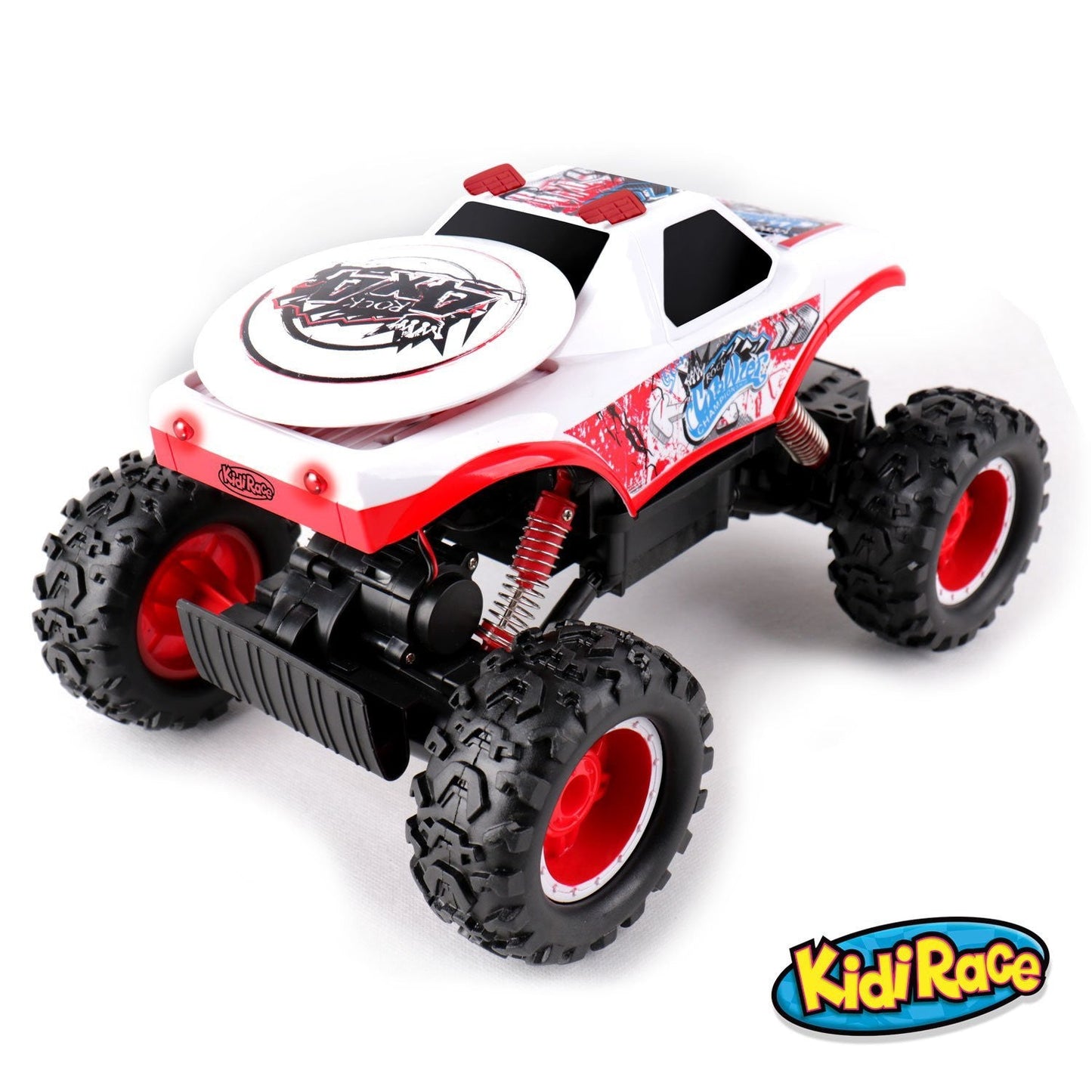 Kidirace All Terrain RC Rock Crawler - White