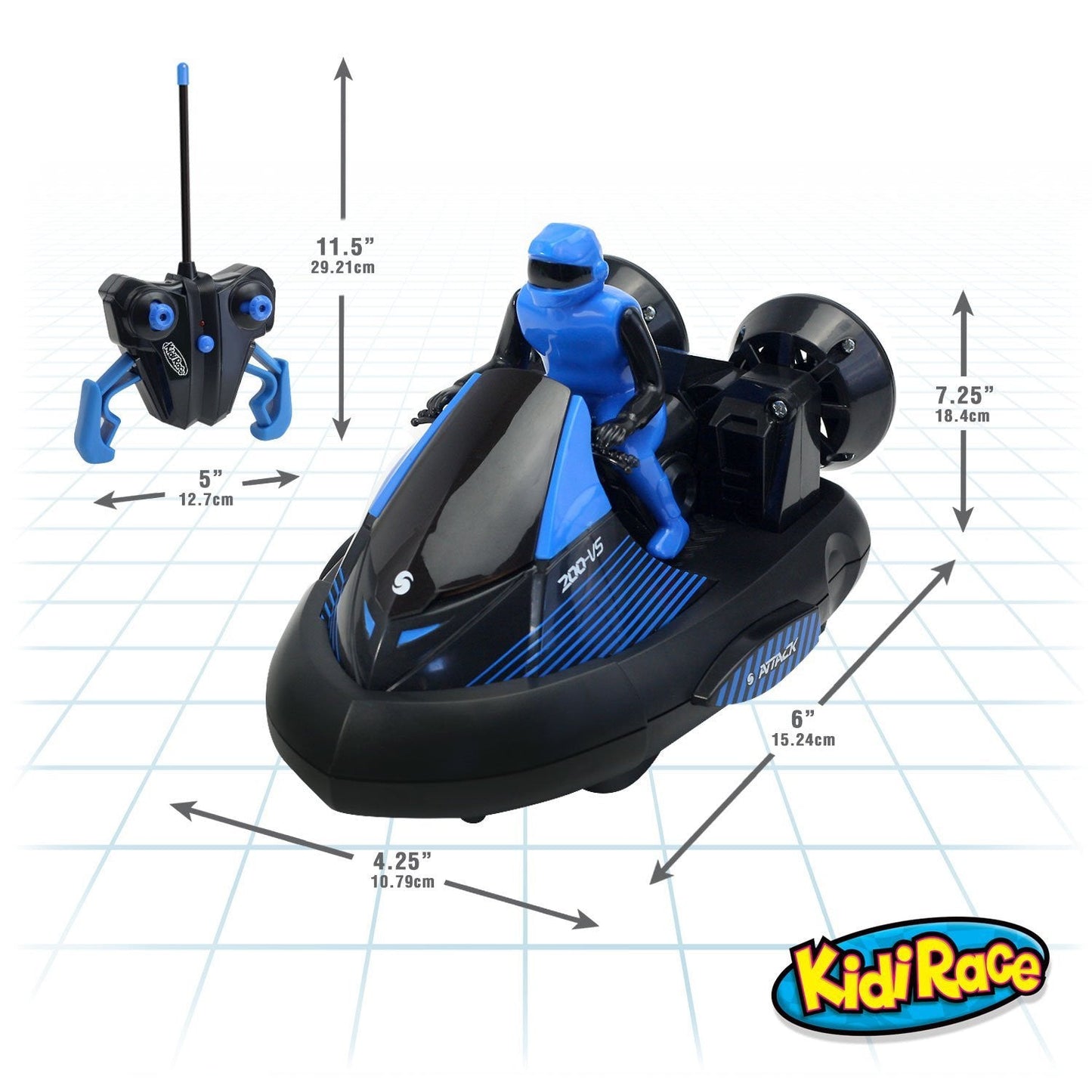 KidiRace RC Bumper Cars