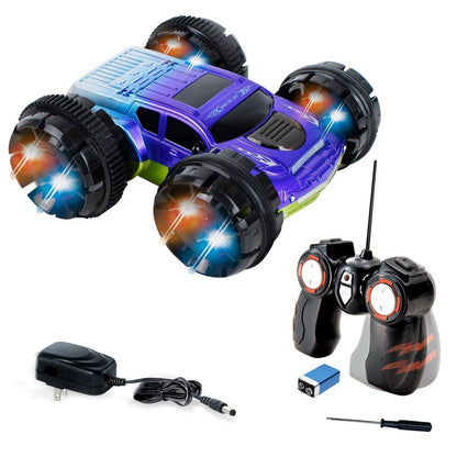 KidiRace RC 360 Stunt Car - Blue