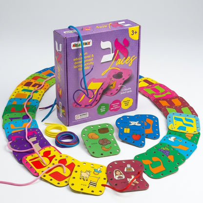 Alef Beis Lace Cards