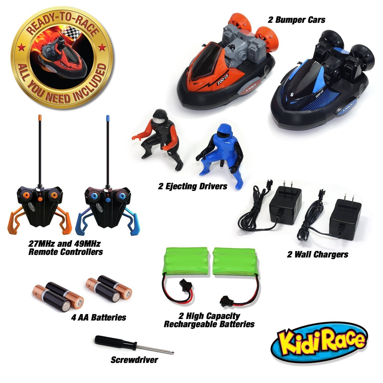 Kidirace bumper cars on sale