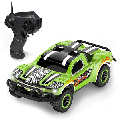 Kidirace Remote Control Car - Mini Racing Coupe with Rechargeable Battery and Wall Charger