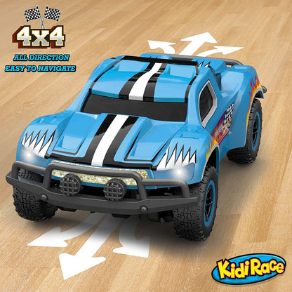 Remote Control Car - 2 Mini Racing Coupe Cars - With Rechargeable Batteries and Wall Chargers