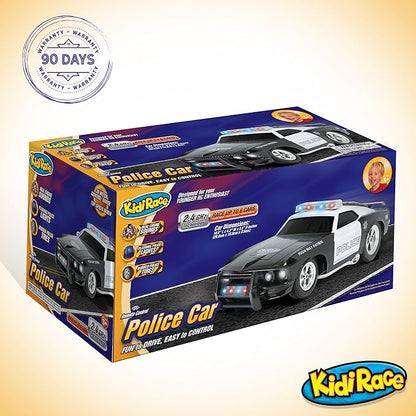 Remote Control Police Car with Flashing Lights & Sounds – 2.4GHz RC Cop Car for Boys and Girls