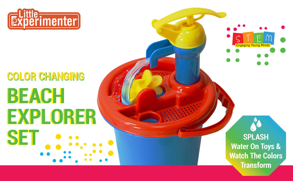 Little Experimenter Color Changing Beach Toy Set