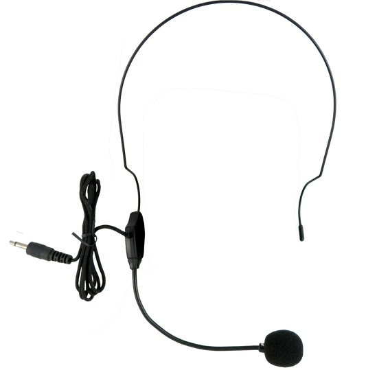 Replacement Wire-Framed Headset for Croove Voice Amplifier with Microphone