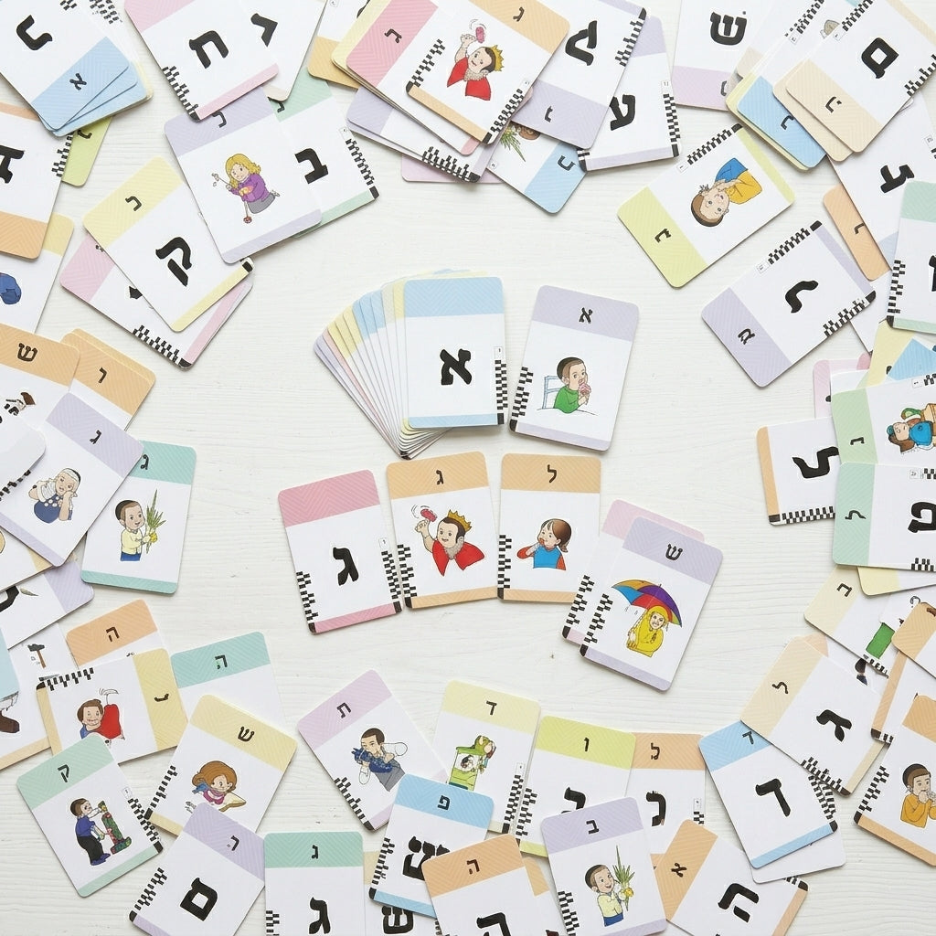 Electronic Alef Beis Flash Cards