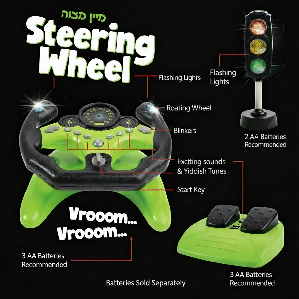Mitzvah Steering Wheel