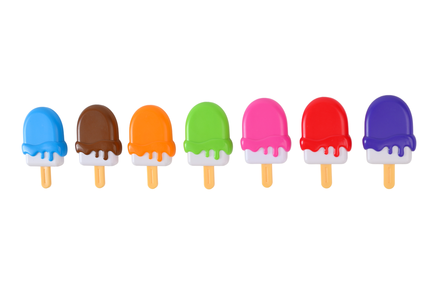 Alef Beis Ice Cream Pops, 44-Piece Educational Set for Kids