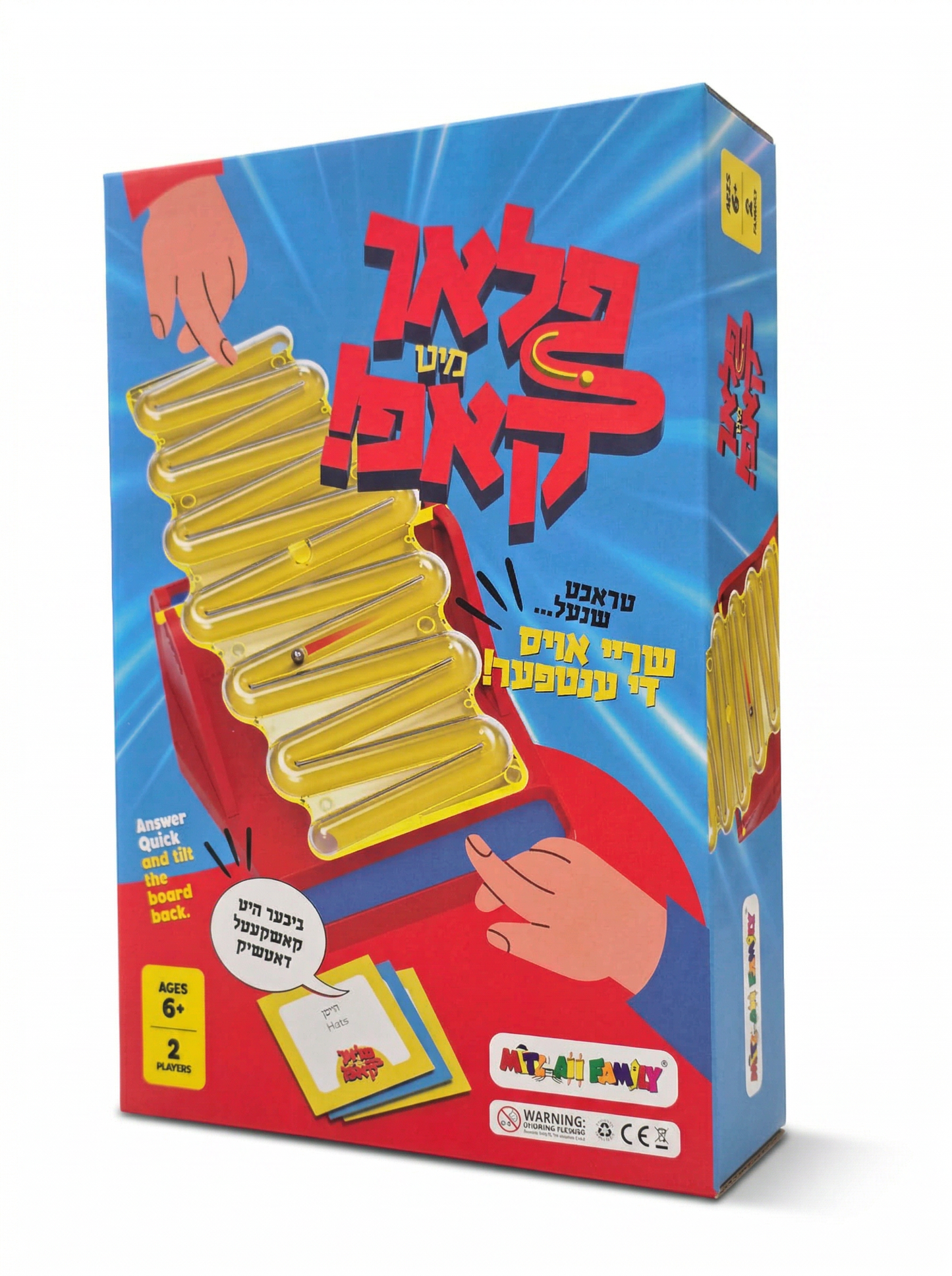 Flach Mit Kup Family Word Game with Seesaw Timer