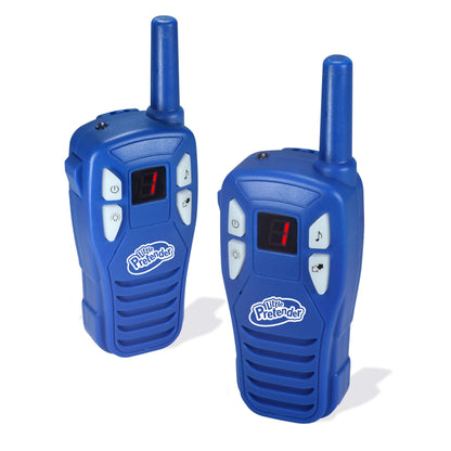 Little Pretender - 2 Pack Walkie Talkies for Kids, 2 Mile Range, 3 Channels, Includes Built in Flash Light | Kids Walkie Talkies | 2 Pack Walkie Talkie Kids, Girls, Boys