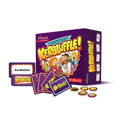 Kerbluffle! Jewish Trivia Bluffing Party Game by The Kichels