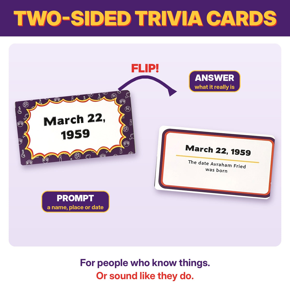 Kerbluffle! Jewish Trivia Bluffing Party Game by The Kichels