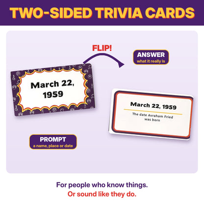 Kerbluffle! Jewish Trivia Bluffing Party Game by The Kichels