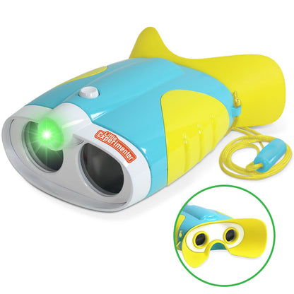 Night Vision Binoculars for Toddlers and Kids with 2X Magnification and Soft, Comfy Viewfinder