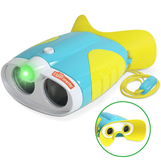 Night Vision Binoculars for Toddlers and Kids with 2X Magnification and Soft, Comfy Viewfinder