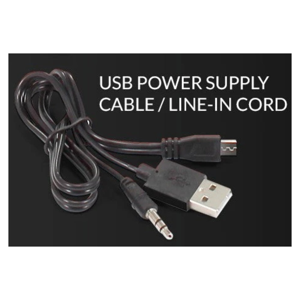USB Power Supply Cable - Line-in Cord – Dime and Nickel
