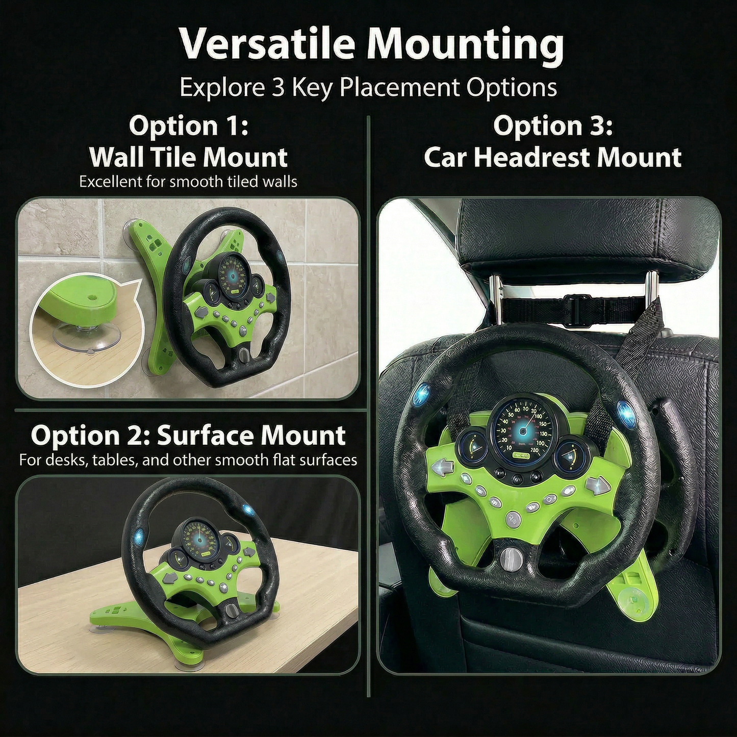 Mitzvah Steering Wheel