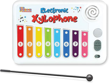 Toy Piano for Toddlers and Kids | Xylophone for Kids and Toddlers with 7 Built in Play Along Songs | Music Toys for Kids Instruments with Learning Mode Gifts for Kid Ages 2-6 Year Old