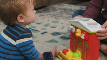 Farm 'n Play Pound A Ball Barn House, Interactive Fun Learning Toy