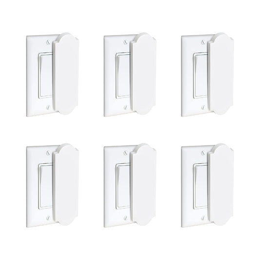 Magnetic Switch & Outlet Cover for Flat Modern Switches (6 Pack)